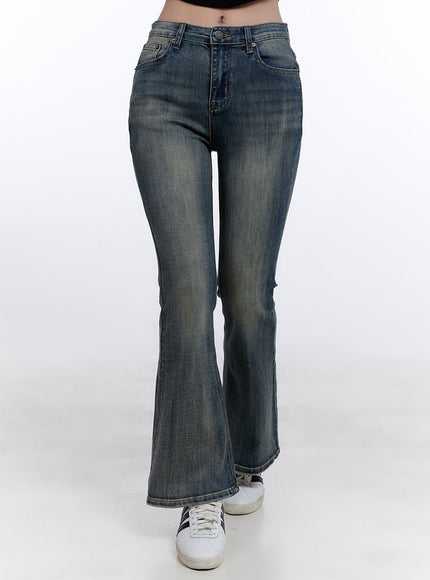 Samantha Washed Bootcut Jeans CJ513