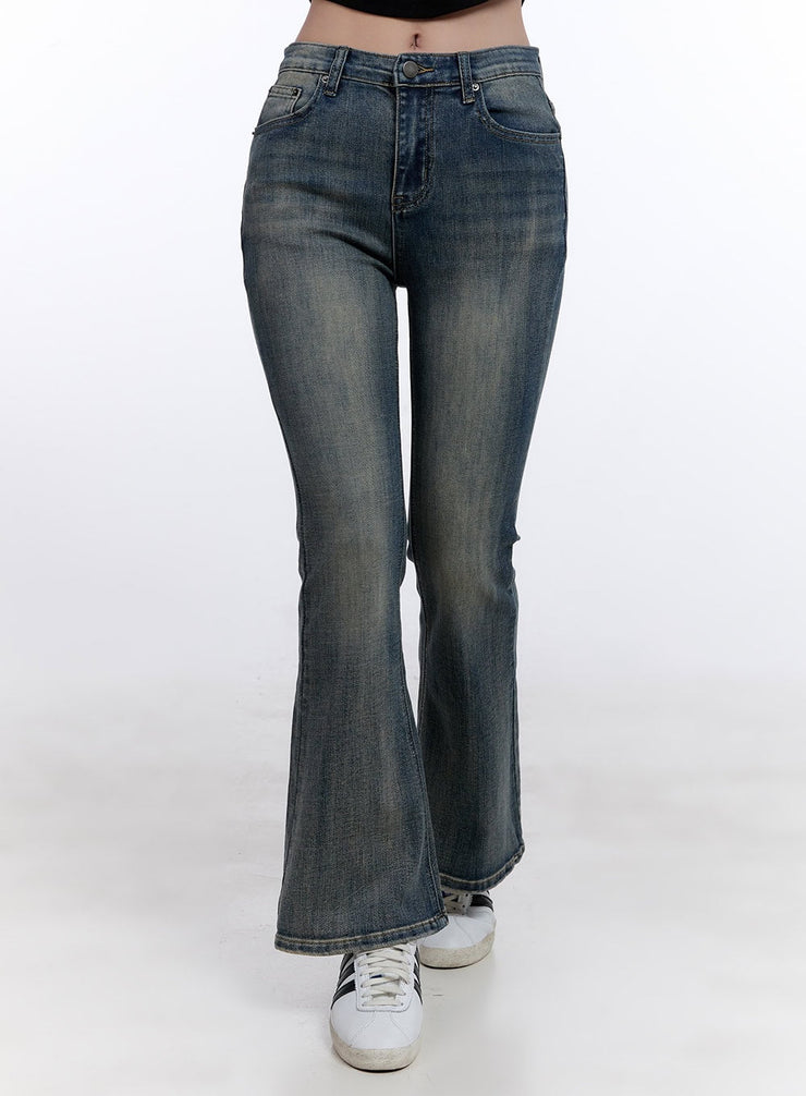 Samantha Washed Bootcut Jeans CJ513