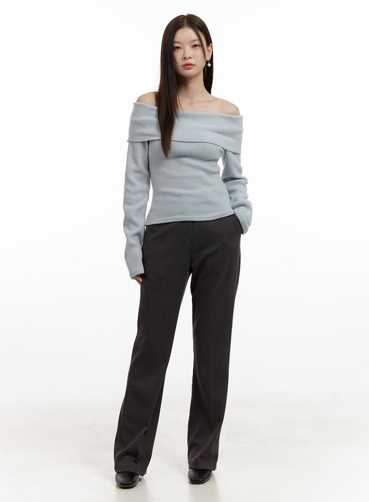 classic-tailored-trousers-on422 / Dark gray