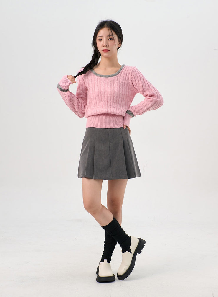 belted-pleated-mini-skirt-og331