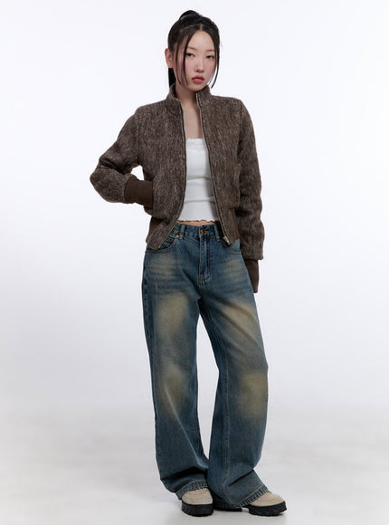 Juliana Washed Wide-Leg Jeans CJ509