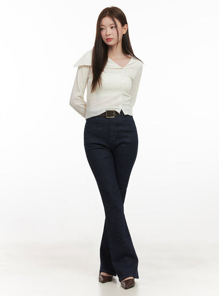 Jessy Slim-Fit Flared Jeans IJ527