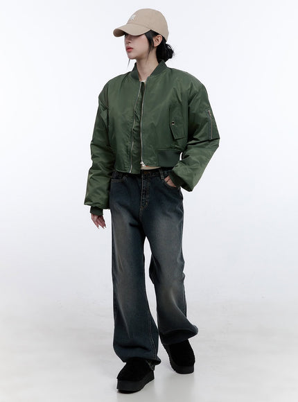 stylish-solid-zip-up-bomber-jacket-cd416