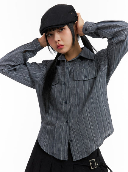 collar-stripe-button-long-sleeve-shirt-cj411