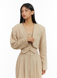 linen-bolero-jacket-iu412