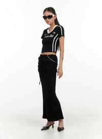 shirred-sporty-maxi-skirt-cy402
