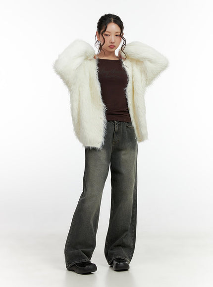 oversized-plush-fur-button-cardigan-cn404