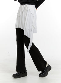 knotted-unbalanced-mini-wrap-skirt-ca401