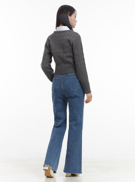 slim-v-neck-cable-knit-sweater-oo416