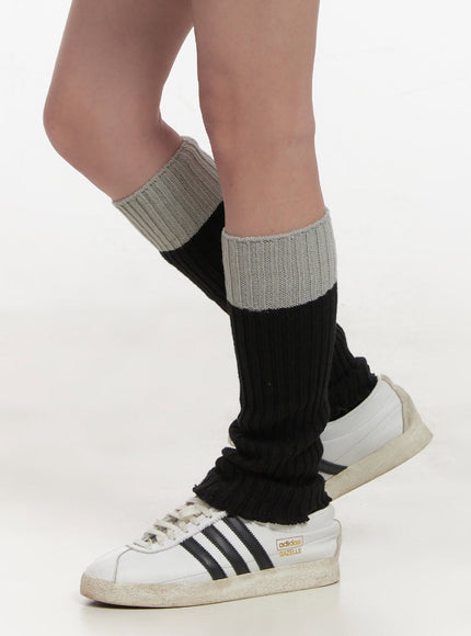 Two-Tone Leg Warmers CJ517