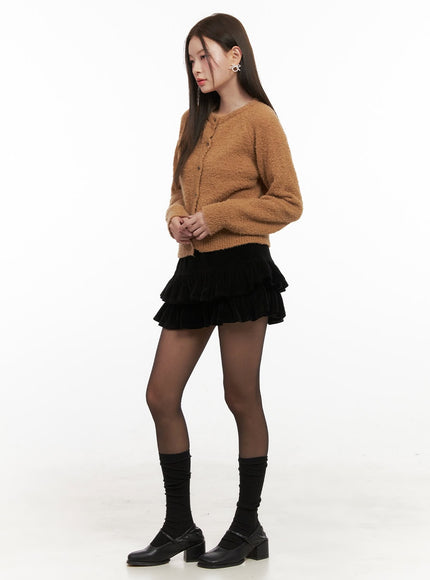 frill-velvet-mini-skirt-od412