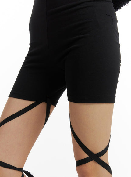 bowknot-detail-biker-shorts-cm406