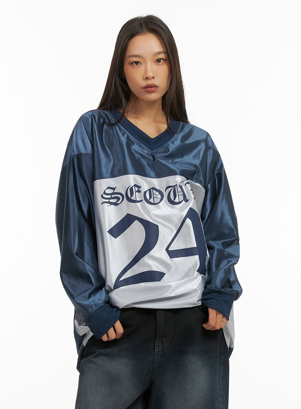 dark-blue-lettered-poly-sweat-v-neck-hoodie-io409