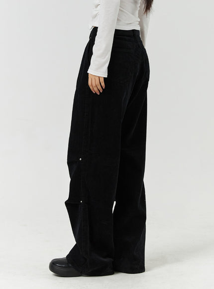 corduroy-middle-waist-pocket-straight-leg-trousers-cd322