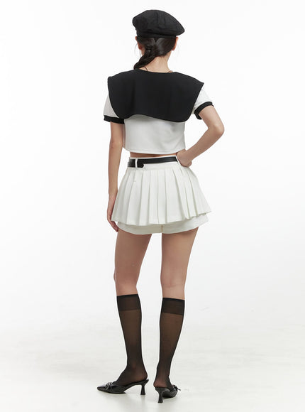 buckle-belt-mini-skirt-og407