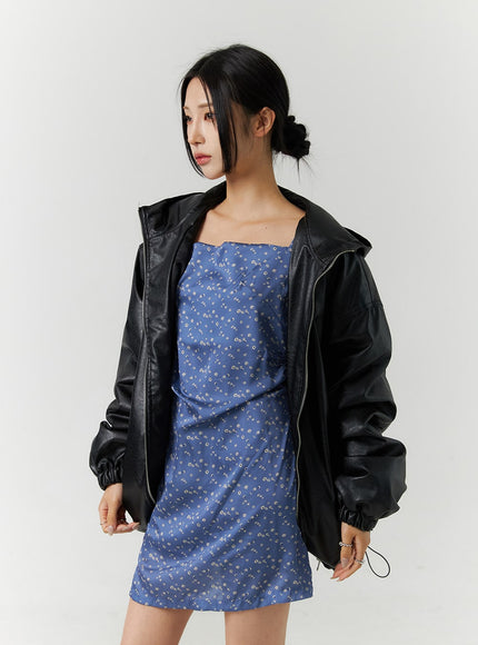 oversized-faux-leather-hooded-jacket-cn329