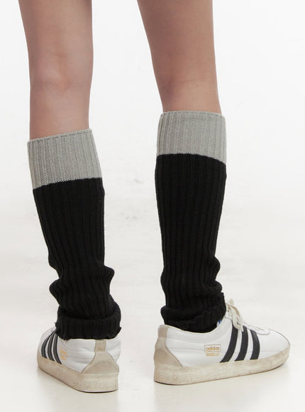 Two-Tone Leg Warmers CJ517