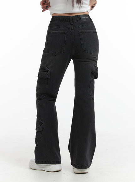 grunge-chic-cargo-bootcut-jeans-ij410