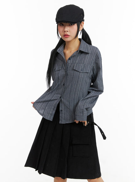 collar-stripe-button-long-sleeve-shirt-cj411