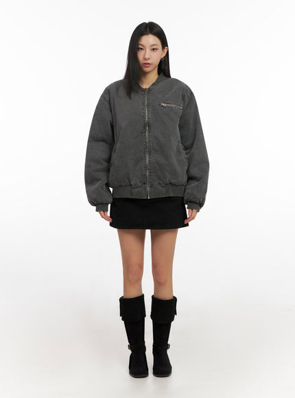 Urban Oversized Bomber Jacket ID431