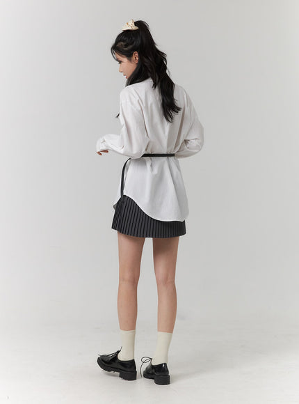 button-up-long-sleeve-solid-blouse-oj417