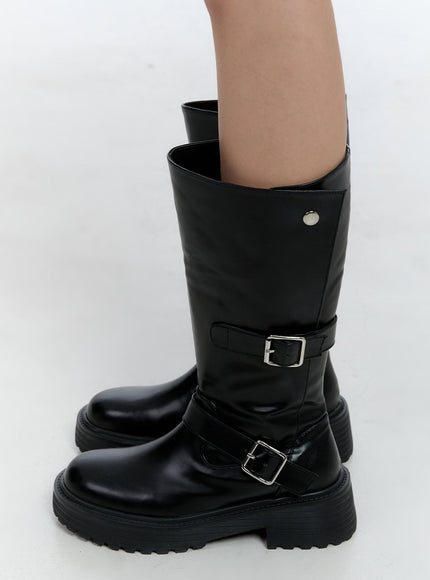 buckle-detail-mid-calf-chunky-ankle-boots-cn421