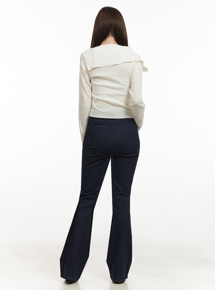 Jessy Slim-Fit Flared Jeans IJ527