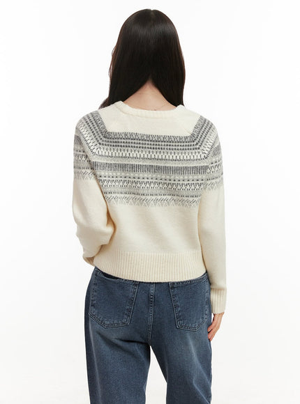 round-neck-nordic-print-sweater-on429