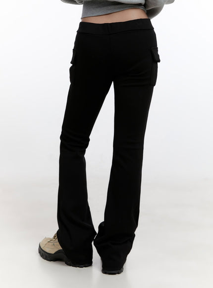 slim-fit-low-waist-cargo-pocketed-pants-cn425