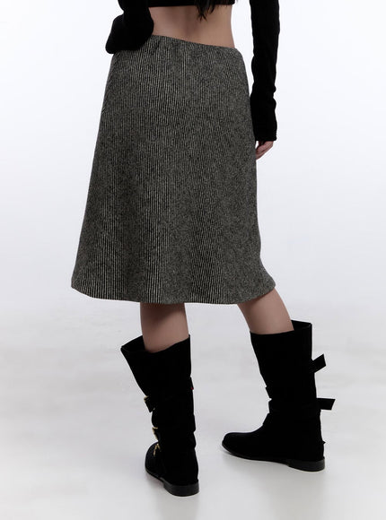 Cozy Flared Midi Skirt CJ509