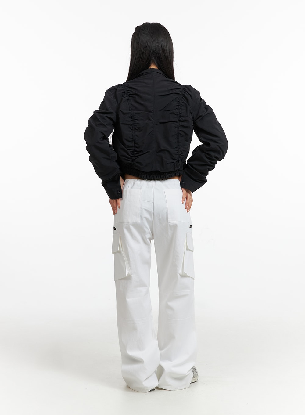 shirred-nylon-crop-jacket-cf414