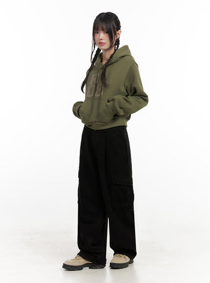 solid-wide-fit-cargo-pants-id402