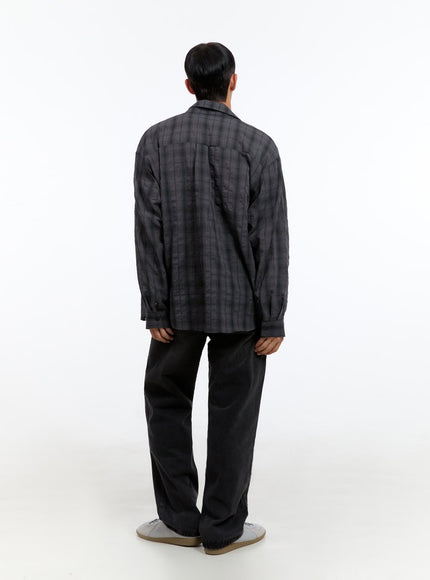 mens-checkered-buttoned-shirt-is412