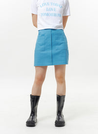 front-pocket-mini-skirt-oy326