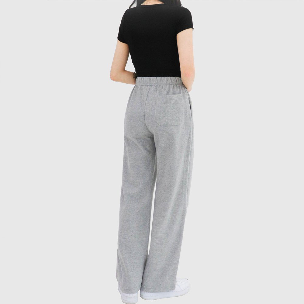 High-Waisted Sweat Pants - Lewkin