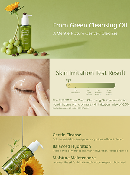 From Green Cleansing Oil