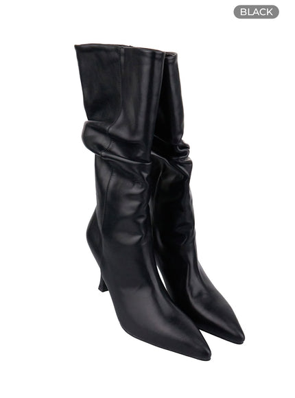 solid-faux-leather-boots-io409