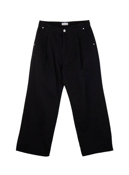 mens-straight-leg-solid-pintuck-pants-id427