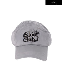 slow-club-baseball-cap-if413 / Gray