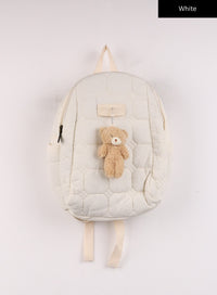 padded-backpack-ij419 / White