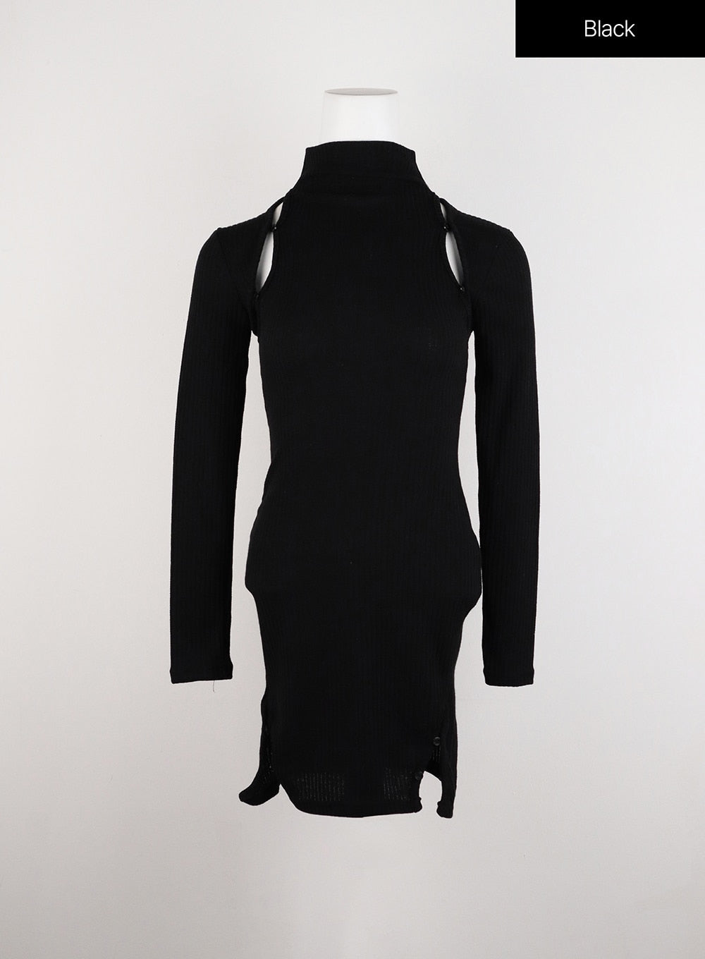 sidecut-mini-party-dress-id305 / Black