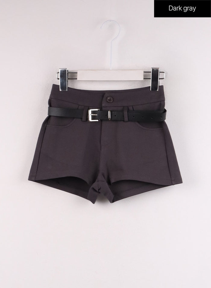 basic-shorts-if402 / Dark gray