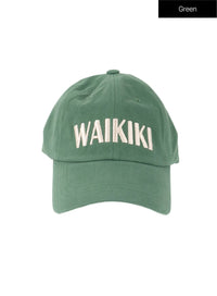 waikiki-baseball-cap-if413 / Green