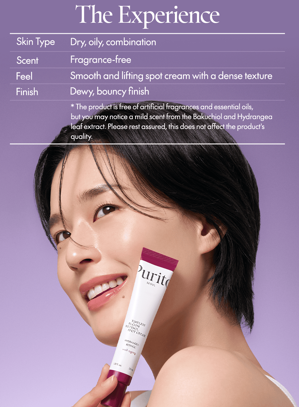 [Purito Seoul] Timeless Bloom Retinol Spot Cream (30ml)