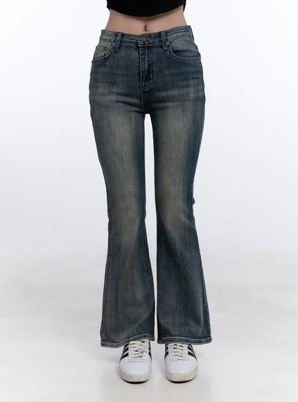 Samantha Washed Bootcut Jeans CJ513