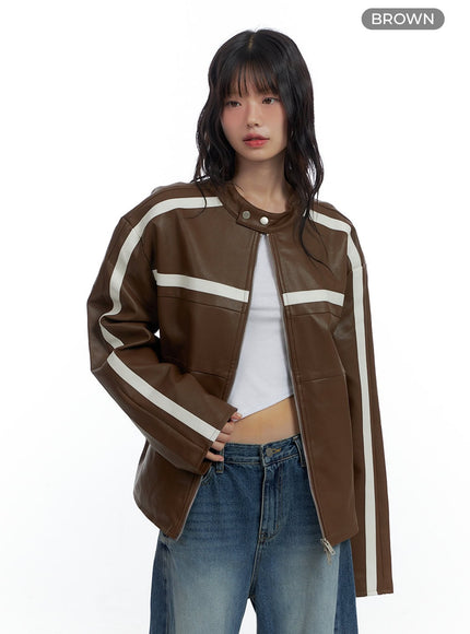 trendy-pu-leather-oversized-jacket-cs420