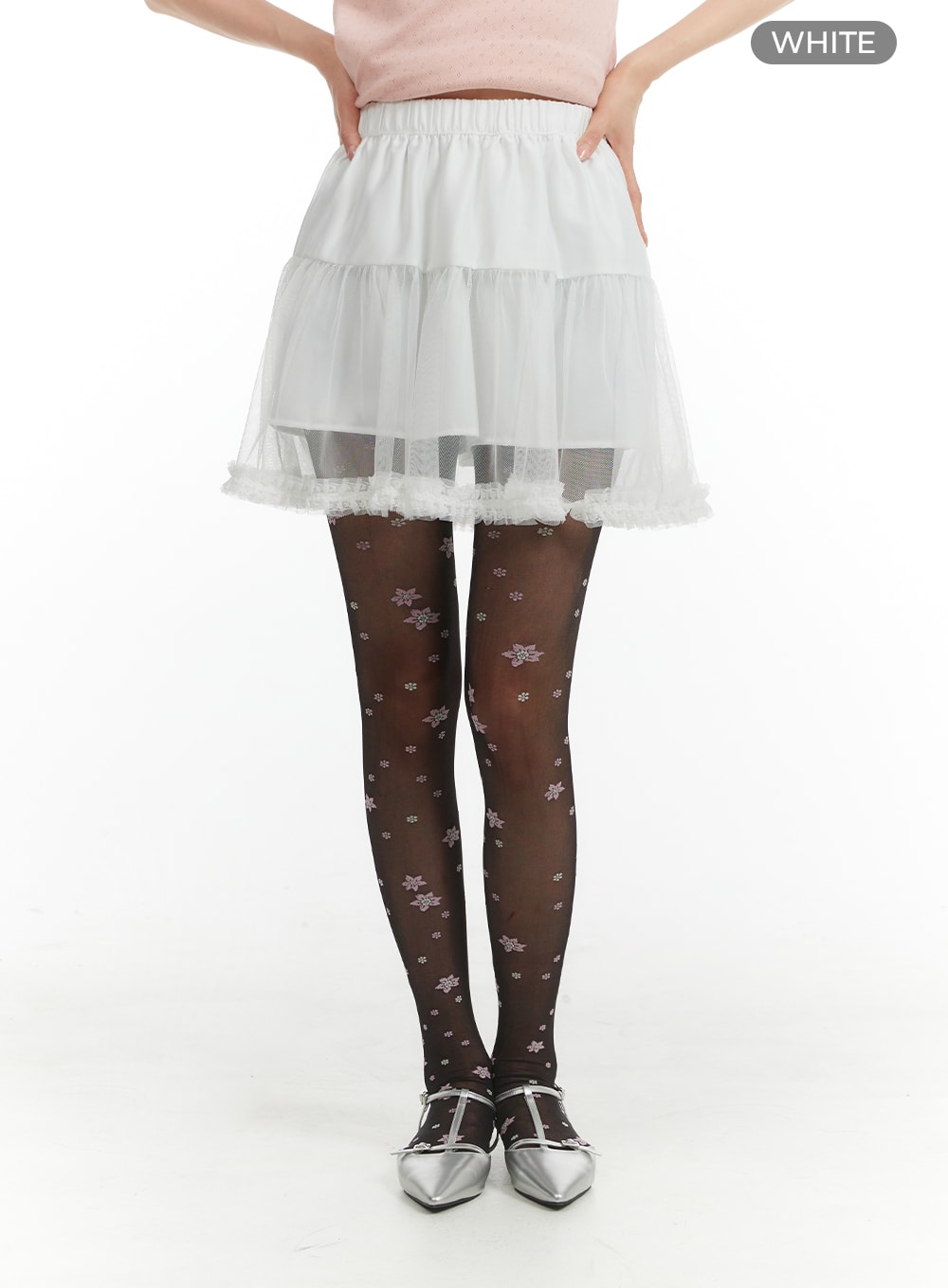 ruffle-chiffon-layered-mini-skirt-om404