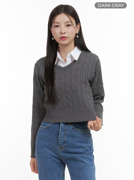 slim-v-neck-cable-knit-sweater-oo416