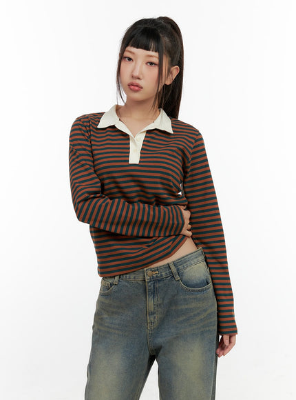 stripe-buttoned-cotton-crop-top-cn405