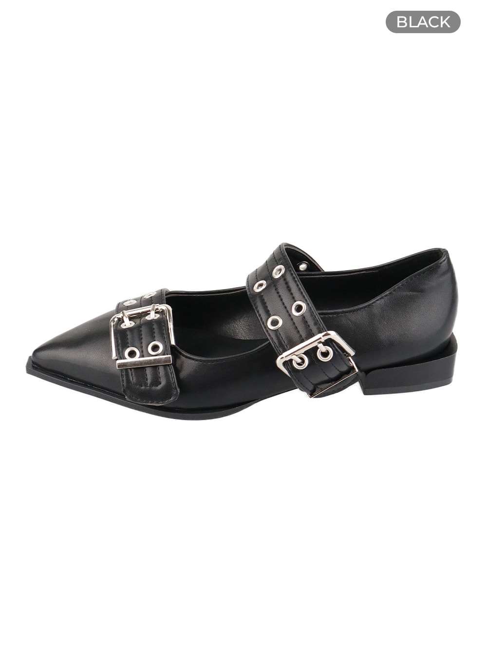 faux-leather-eyelet-flats-ca409